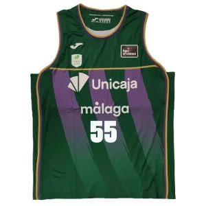 Camiseta Kendrick Perry Unicaja Malaga verde Liga Endesa 2025-26 Joma