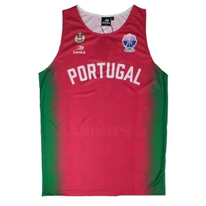 Camiseta Portugal FIBA Eurobasket 2025 Dhika – Primera equipación roja