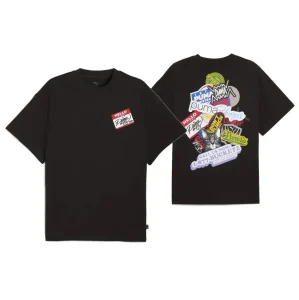 Camiseta Puma HooperHotline negra