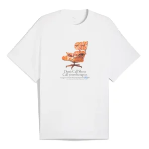 Camiseta Puma Hooptopian Health blanca