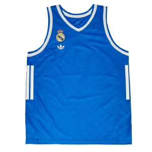 Camiseta Real Madrid Baloncesto Tercera Equipacion Adidas 2025-26 azul