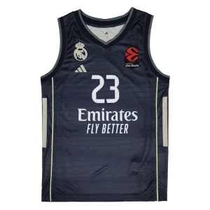 Camiseta Sergio LLull Real Madrid Baloncesto Segunda Equipación Adidas 2025-26 azul