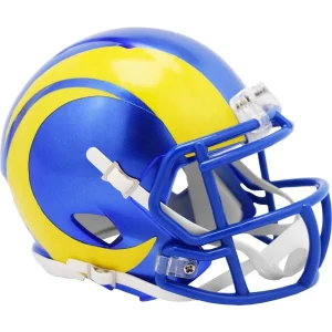 Mini casco NFL Los Angeles Rams Speed Riddell