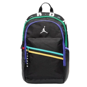 Mochila Jordan Jam Air Patrol Negra Multicolor