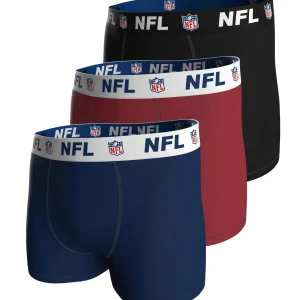 Pack 3 Calzoncillos Boxer NFL Stretch Cotton