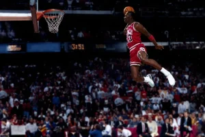 Poster Michael Jordan Chicago Bulls Tiro Libre 1988