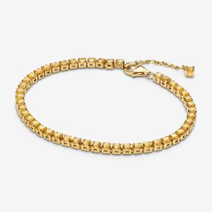 Pulsera Tenis Amarillo