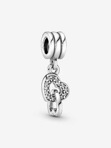 Charm Colgante Corazones Entre