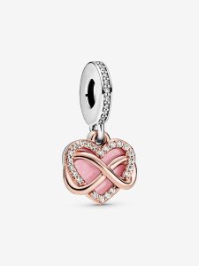 Charm Colgante Corazón Infinit