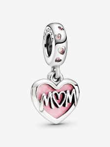 Charm Colgante Corazón Mum