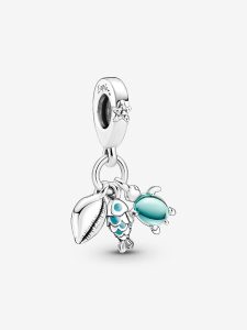 Charm Colgante Triple Pez