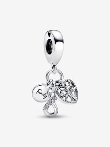 Charm Colgante Triple Infinito