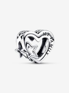 Charm Corazón en filigrana Fam