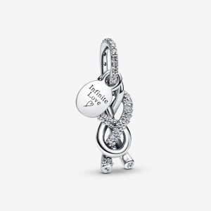 Charm Colgante Nudo Infinito