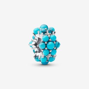 Charm Océano de Color Turquesa