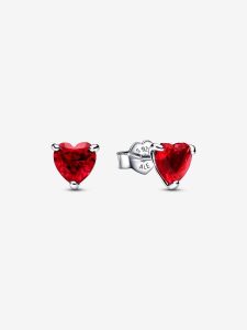 Pendientes de Botón Corazón