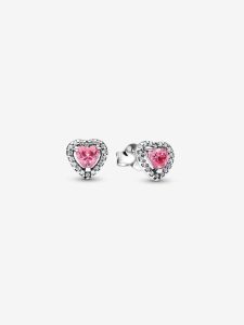 Pendientes de Botón Corazón