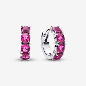 Pendientes de Aro Rosa