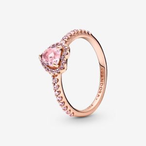 Anillo Corazón Brillante Eleva