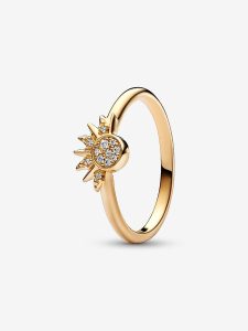 Anillo Sol Brillante Celestial
