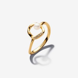 Anillo Círculo en Pavé Forma