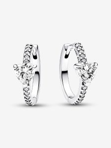 Pendientes de Aro Corazón Brillante