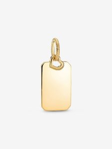 Colgante Etiqueta Rectangular Grabable
