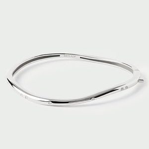 Aro Pulsera de Plata forma