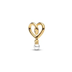 Charm de corazón envuelto
