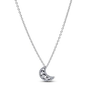 Colgante de luna en plata