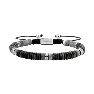 Pulsera mapa natural piedra