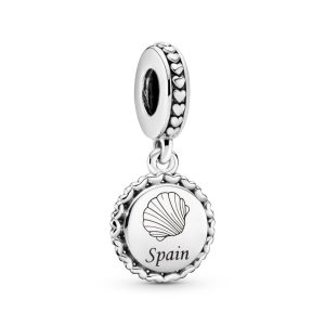 Charm colgante en plata de ley