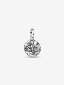 Charm Colgante Medalla Serpiente