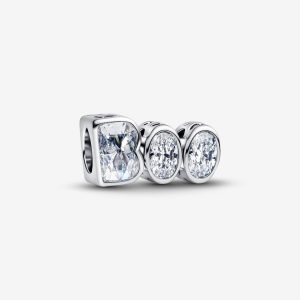 Charm BOO de Plata y Circonita