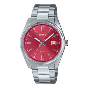 Reloj Casio Collection Tiffany esfera roja | MTP-1302PD