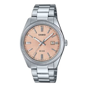 Reloj Casio Collection Tiffany esfera salmón | MTP-1302PD