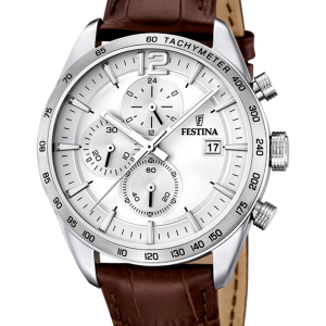 RELOJ DE HOMBRE FESTINA TIMELESS CHRONOGRAPH CON ESFERA PLATEADA