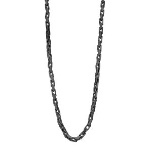 Collar de Acero Negro Lotus Style