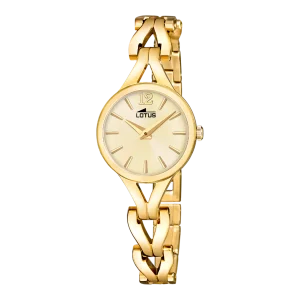 RELOJ LOTUS OLD MONEY DORADO