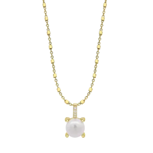 COLLAR LOTUS SILVER PLATA