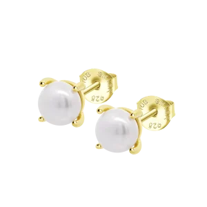 Pendientes de Plata y Perla
