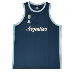 Camiseta Argentina baloncesto – Peak azul