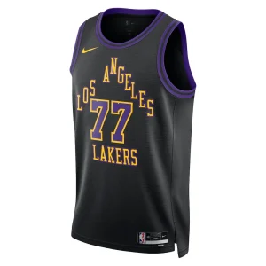 Camiseta Luka Doncic Lakers Nike City Edition Swingman