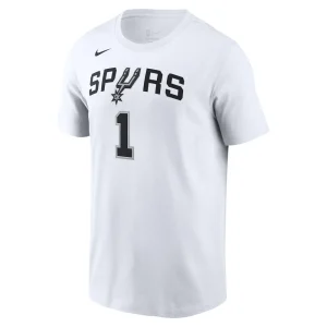 Camiseta Victor Wembanyama N&N Association Edition San Antonio Spurs Blanca