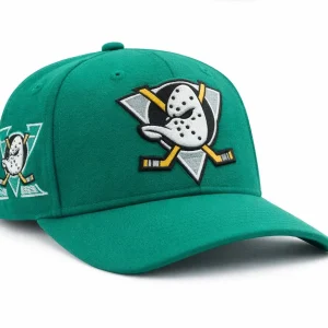 Gorra curva Mighty Ducks Wool Pro Strapback Teal Mitchell and Ness