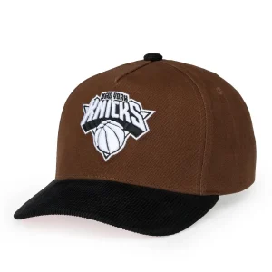 Gorra New York Knicks Pro Crown Brown Mitchell and Ness