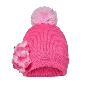 Gorro Sprayground Pink Bear Puff Beanie