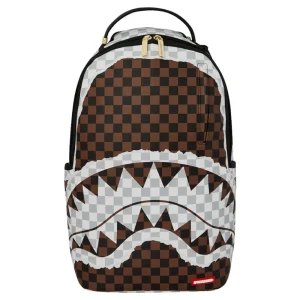 Mochila Sprayground Cream and Brown Tear Check