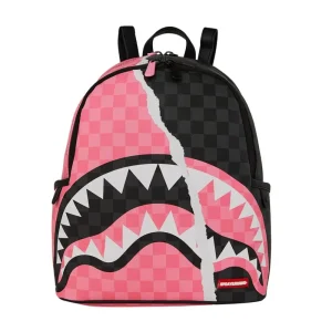Mochila Sprayground Pink & Black Tear Sip Savage *