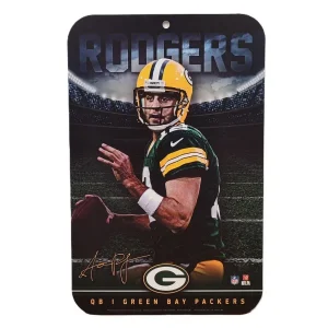 Placa Aaron Rodgers NFL Green Bay Packers